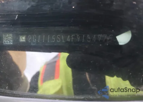 2015 Chevrolet Impala 1Lt from USA, damaged, VIN 2G1115SL4F9134975